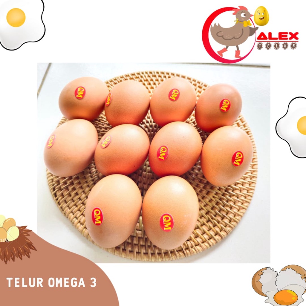 

Telur Omega 3 Per 10 Butir - 10 Butir