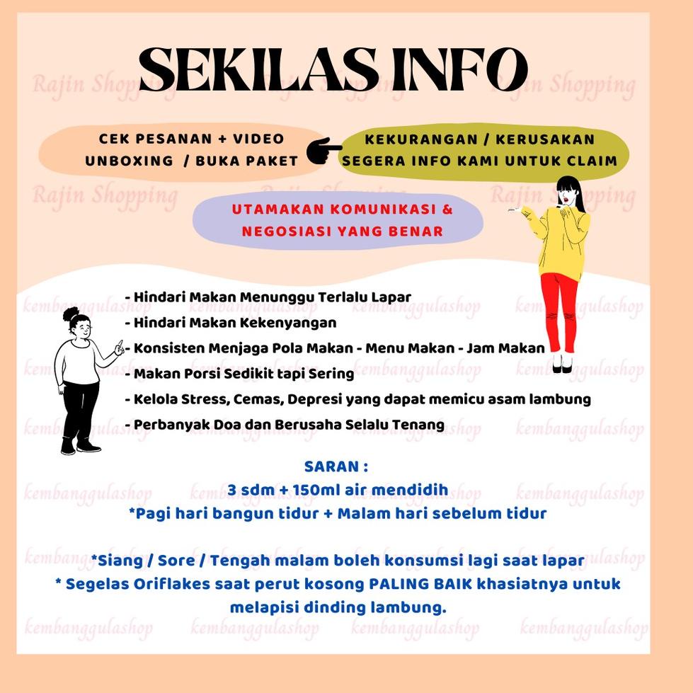 

ofi54 Oriflakes gastro 900 Gram Sereal Umbi Garut Asam Lambung susu oriflakes gaztro etawa .,..,.,,,,.,