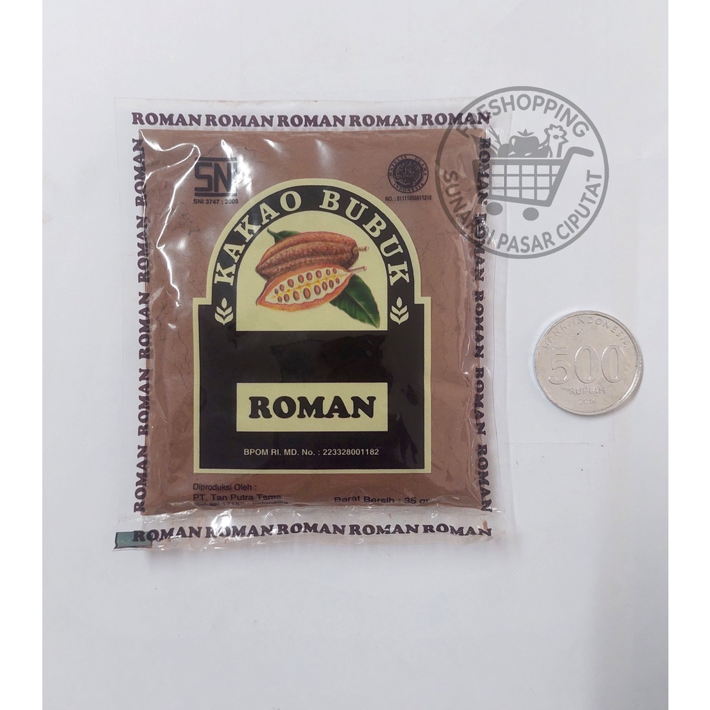 Cocoa powder coklat bubuk roman sachet 35gr