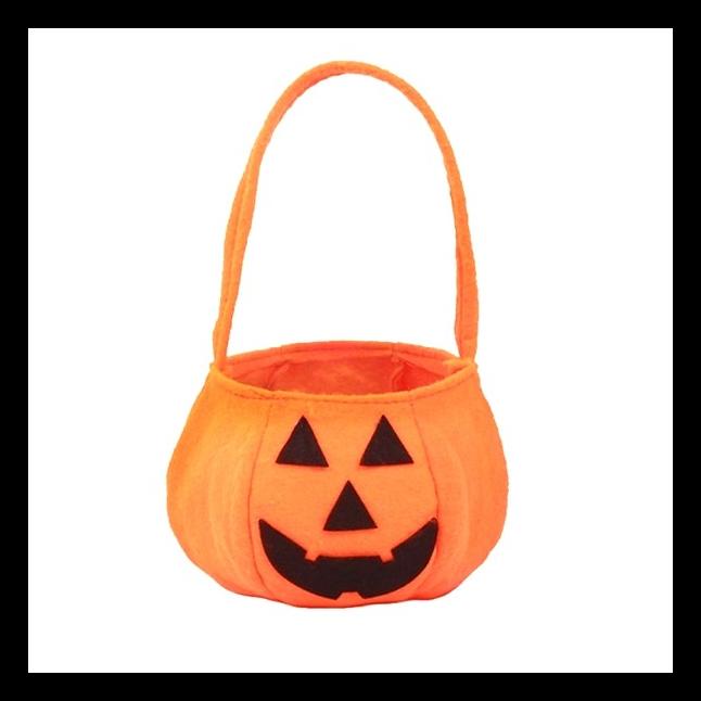 

TAS PERMEN LABU TRICK OR TREAT HALLOWEEN PUMPKIN CANDY BAG MURAH BARU