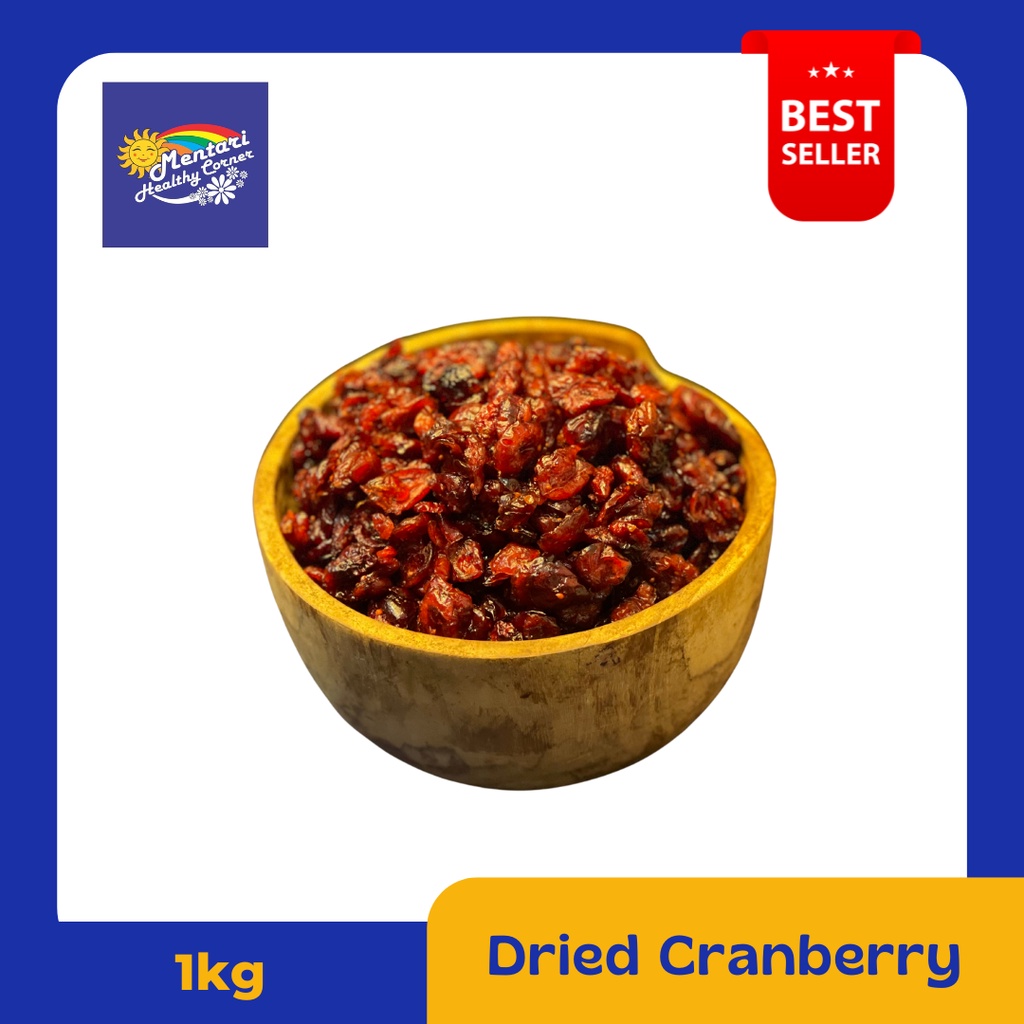 

Dried Cranberry 1kg / Cranberry Kering 1kg