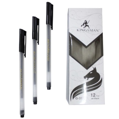 

Pena Kingsman Jet Black (Lusin)