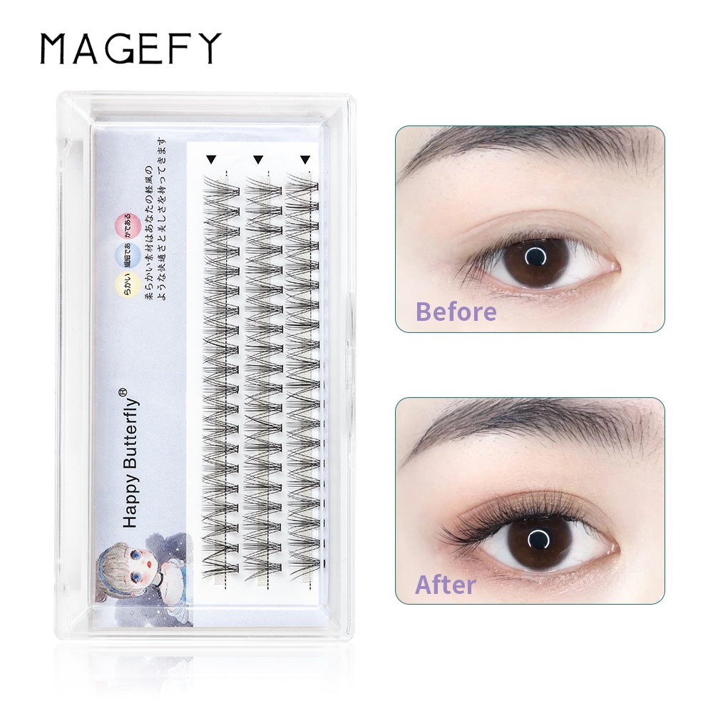 MAGEFY Bulu Mata Tanam Eyelash Extension EXTRA 7163-10P-10mm