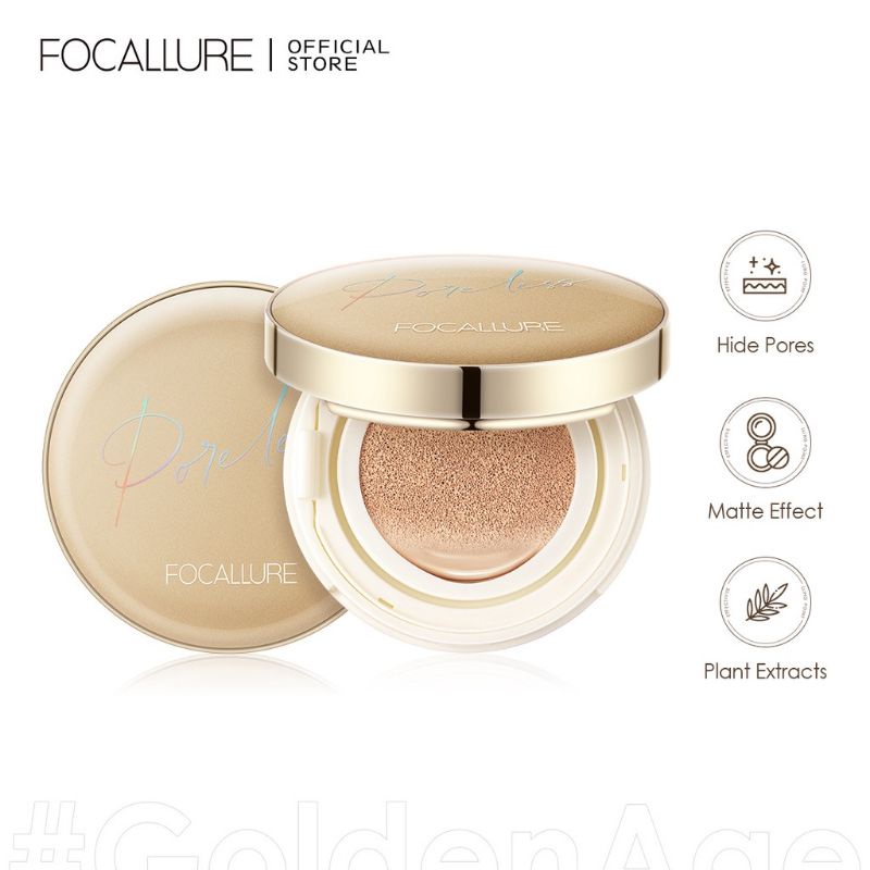 FOCALLURE Poreless Matte Air Cushion Foundation