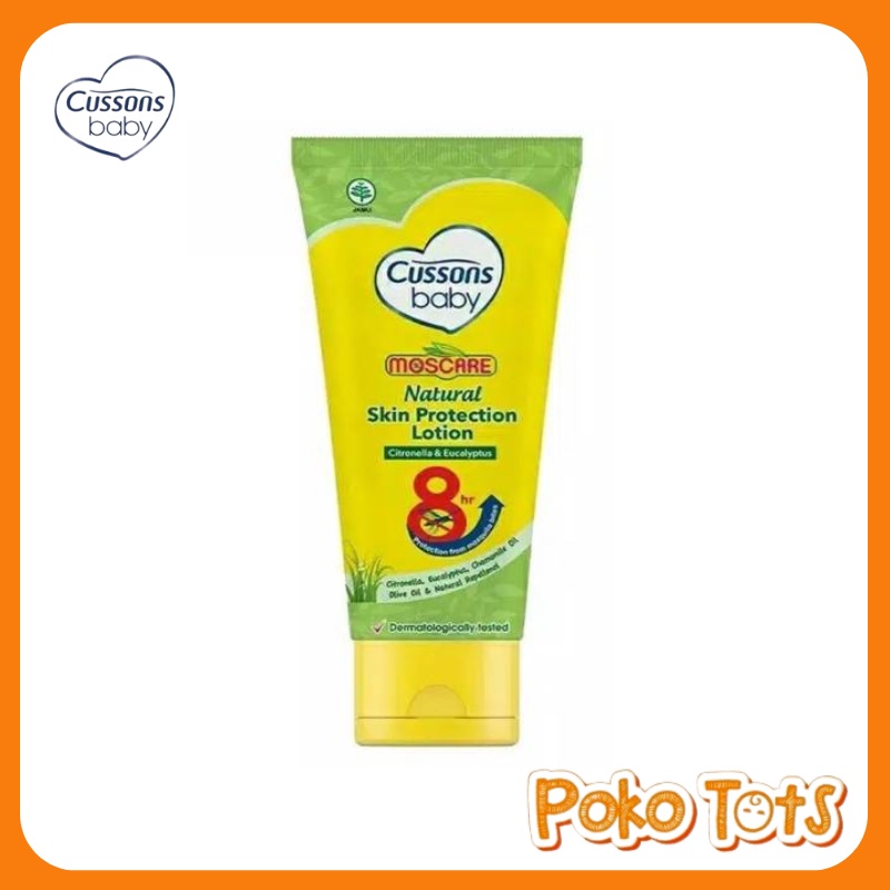 Cussons Baby Moscare 50 &amp; 100gr Lotion Anti Nyamuk Natural Skin Protection Bayi