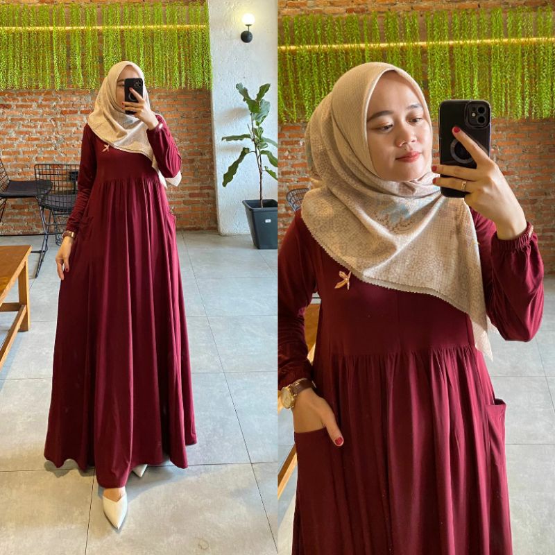 GAMIS JERSEY PREMIUM POLOS VANIA DRESS | RFILLY