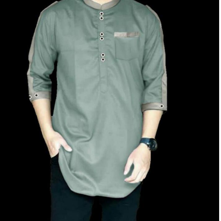 KOKO ZAKA Baju Koko Qurta Pria, Baju Koko Pria "RTN.21De22q"