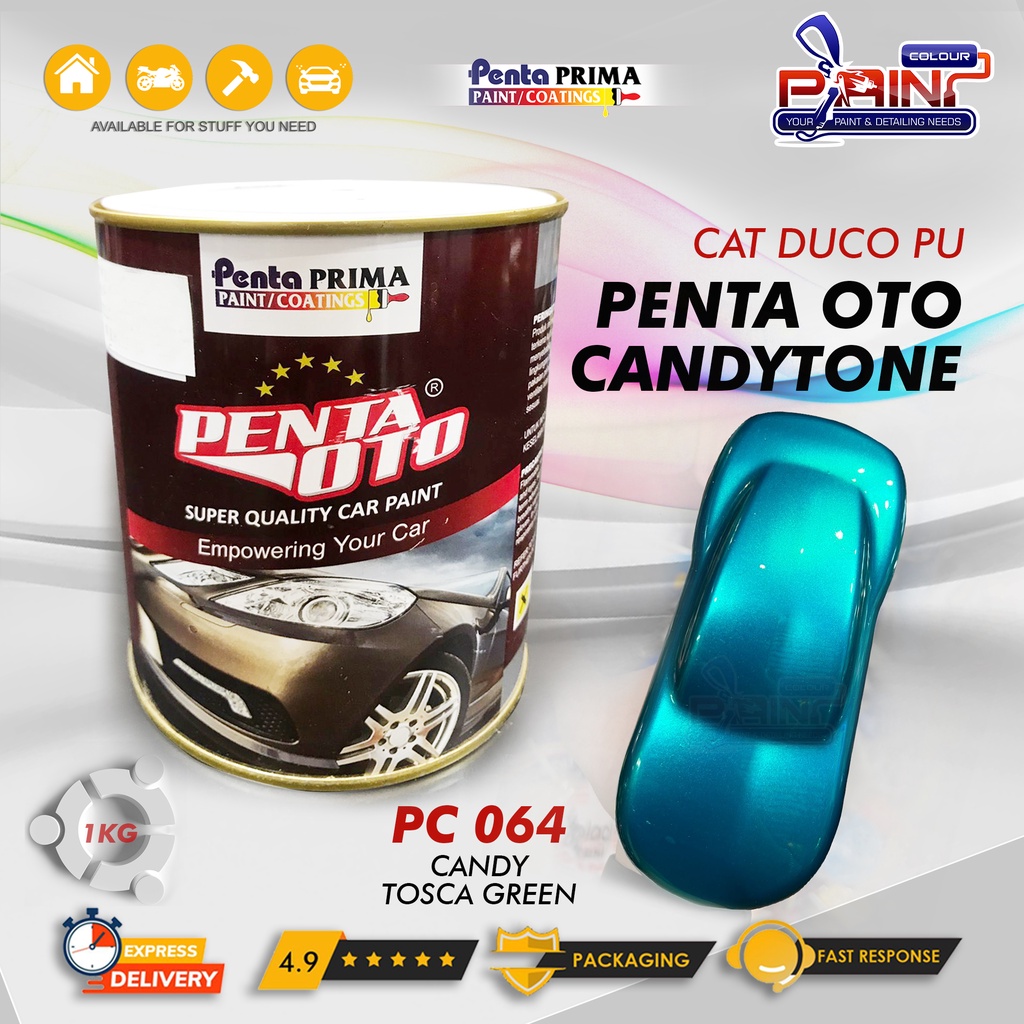 Cat Candy tone CANDY TOSCA GREEN PU PENTA OTO PC 064 - TOSCA GREEN 1KG