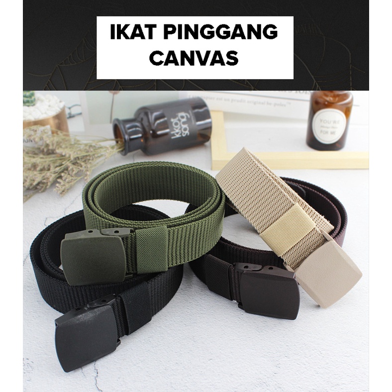 Ikat Pinggang Canvas MBELT 21