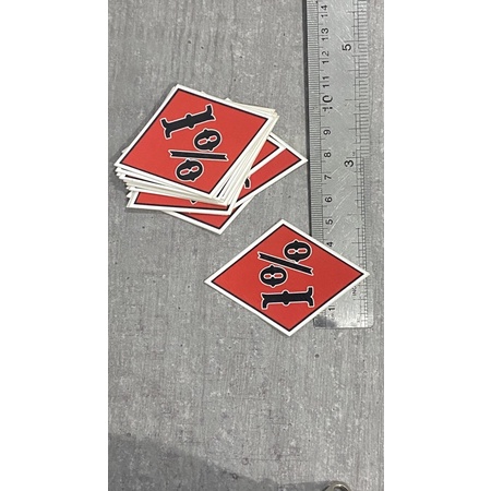 Sticker 1% Brotherhood Big