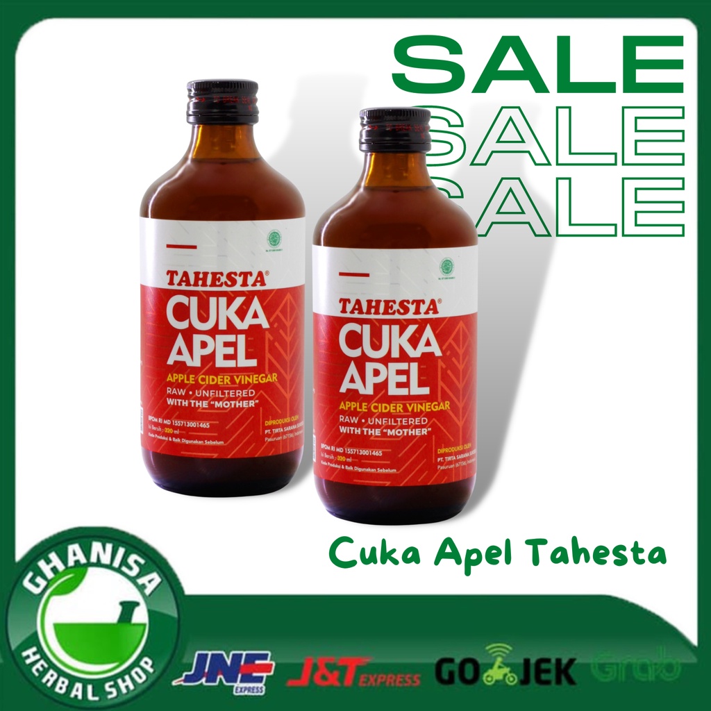 

TAHESTA Cuka Apel || NutriGreat 320 ml ORIGINAL