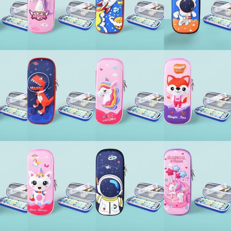 

DFE≛ Tempat Tepak Kotak Pensil Anak Laki Laki Perempuan Karakter 3D PC0003 Harga Terjangkau