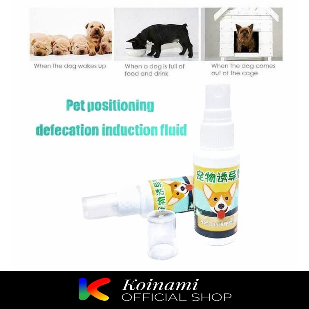 Pet Toilet Training Spray / PET INDUCER-Puppy Dog Spray Toilet Trainning - 30ML