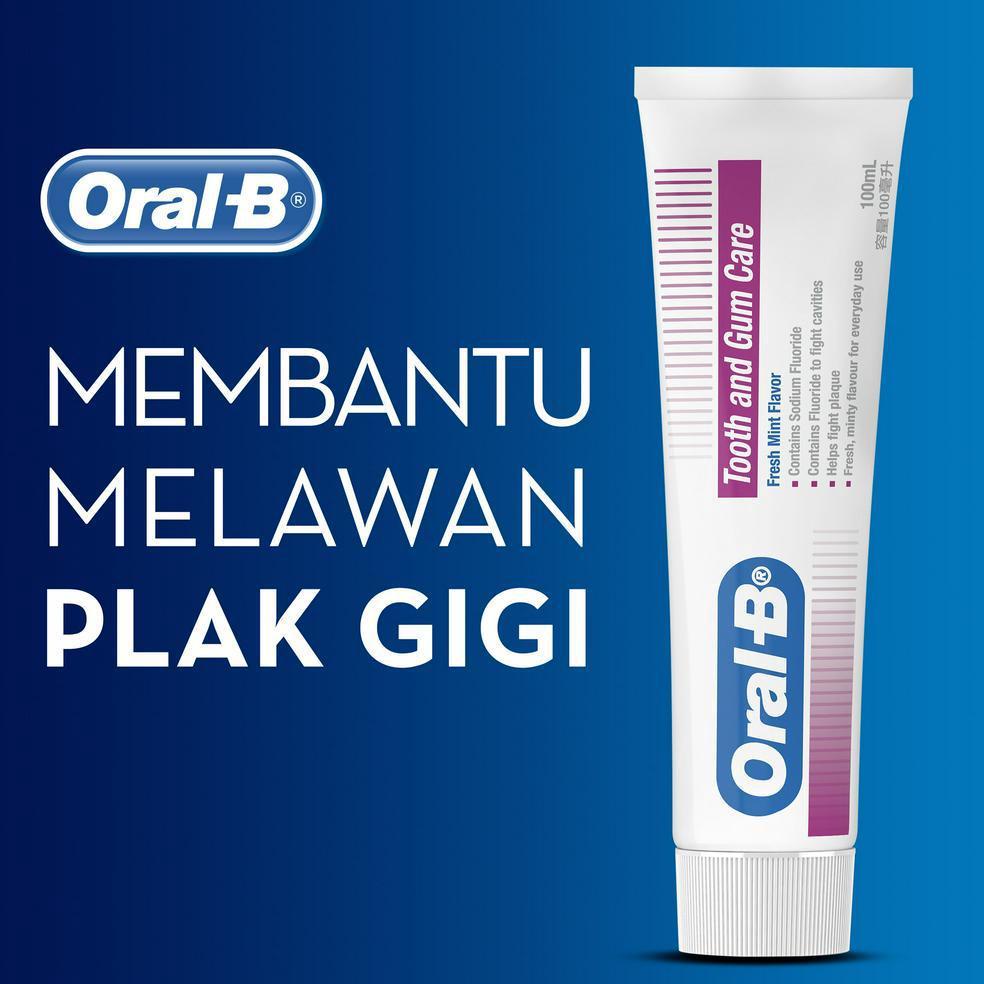 ヮ Oral-B Pasta Gigi Tooth and Gum Care Paste x3 ネ