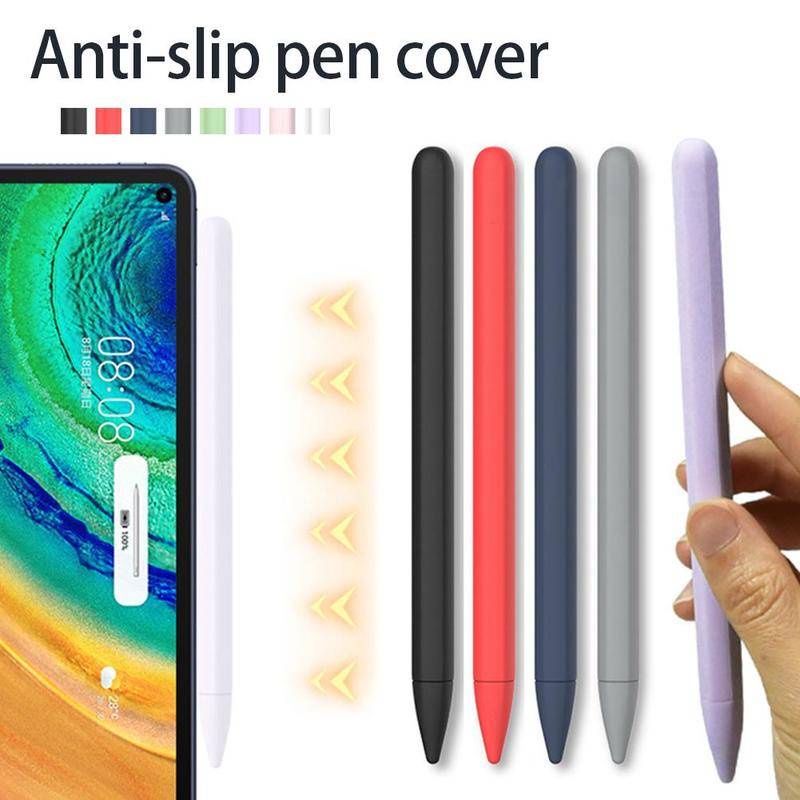 Untuk Huawei M Pensil Case Anti Hilang Silikon Kompatibel Untuk Huawei Matepad Pro Tablet Touch Pen Stylus Pelindung Lengan Cover