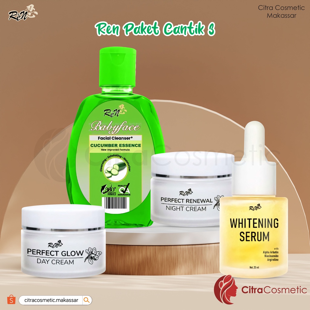 Ren Paket Cantik 3 Babyface Cucumber