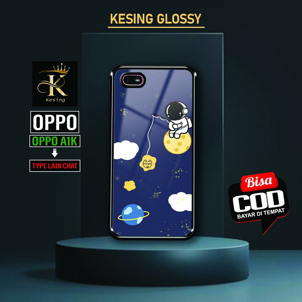 Case OPPO A1K Terbaru - Casing Hp OPPO A1K - Kesing Hp - Hardcase Glossy - Softcase Protect - Siliko