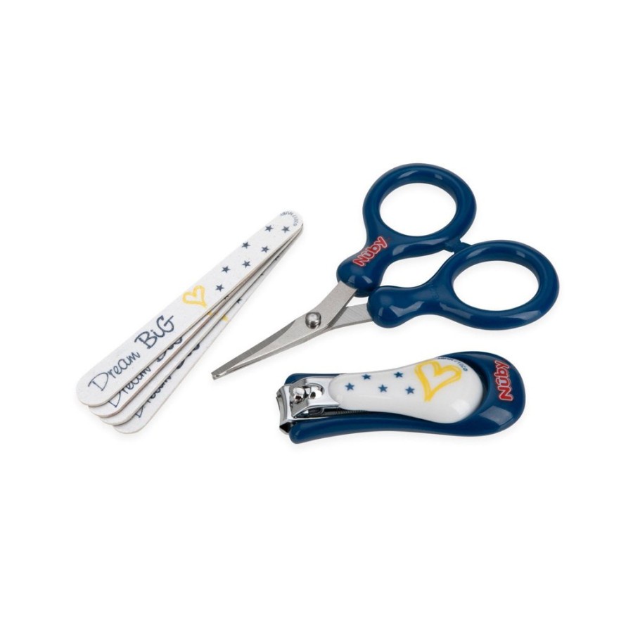 Nuby Groom Set Clip Scissors / Gunting Kuku Bayi