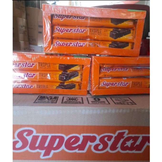 

supersar wafer stick box 18gr isi 12 sachet