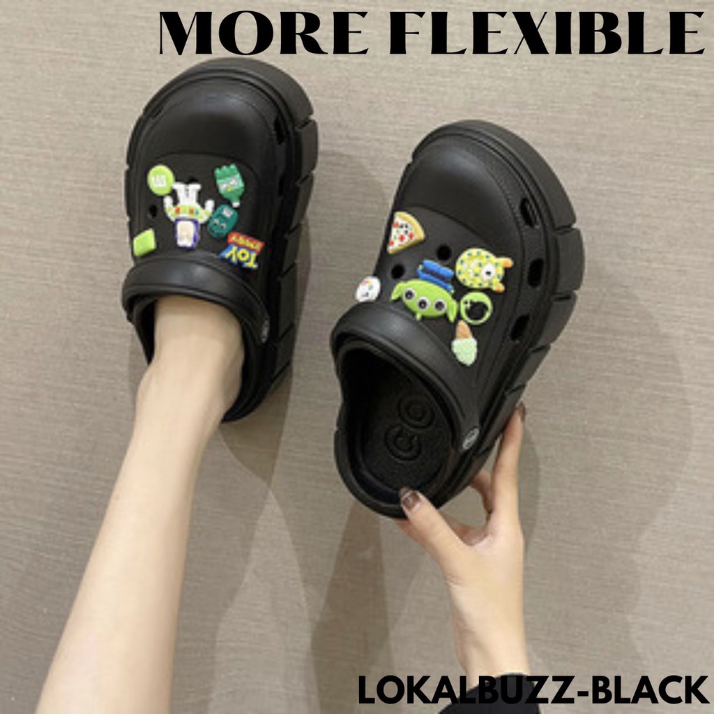 SANDAL BAIM SLING BACK POPULAR MORE FLEXIBLE SERIES BAHAN RUBBER LEMBUT NYAMAN IMPORT LOKALBUZZ