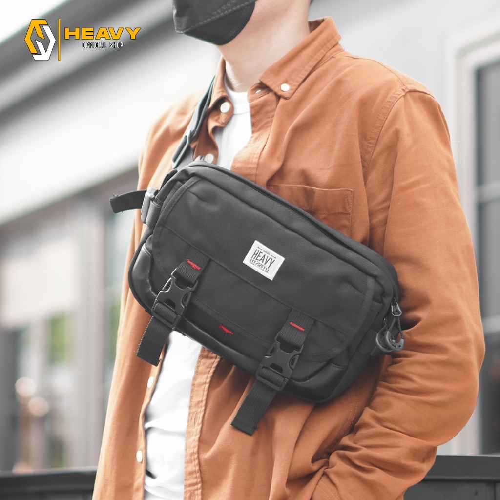 Tas Waistbag Pria Heavy Premium Distro - Tas Pria Heavy Terminator Glad - Tas Pinggang