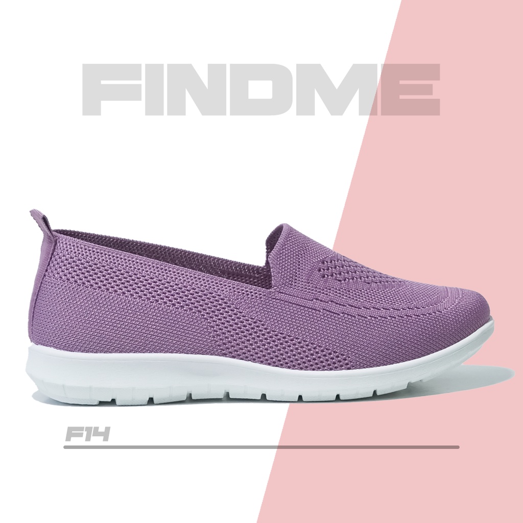SEPATU SNEAKERS TANPA TALI WANITA IMPORT ELASTIS KANVAS CASUAL NYAMAN REMAJA DEWASA KARET F14