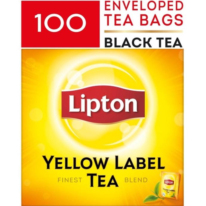 

Lipton Yellow Label 100 Tea Bag Envelope