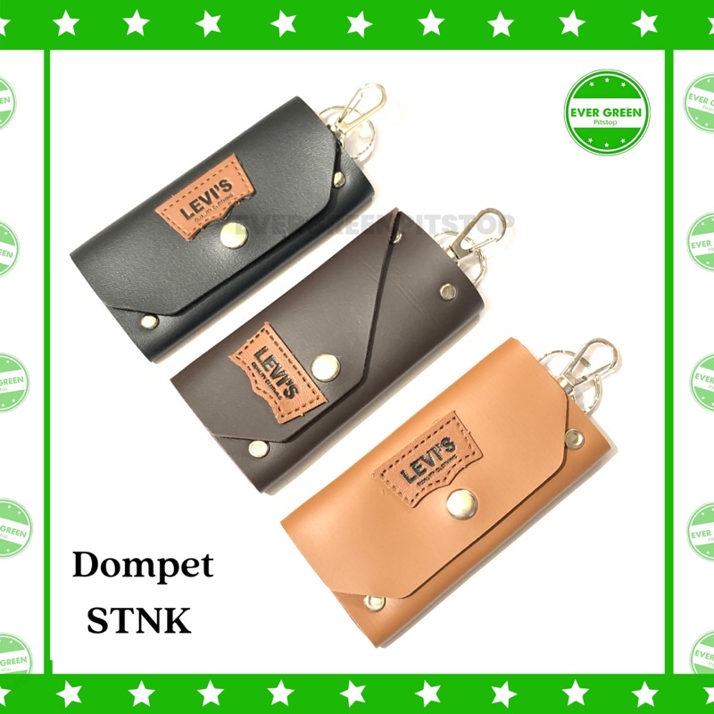Dompet STNK Mobil / Motor Gantungan Kunci Mobil Motor Universal Levis