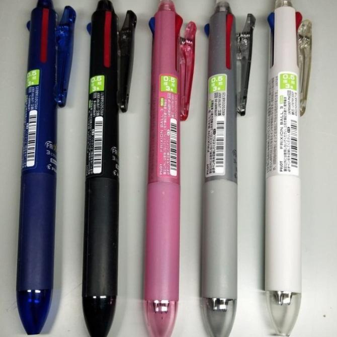 

Pilot pen Frixion 3 in 1 Erasable Pen 0.5 / pulpen Bisa Dihapus