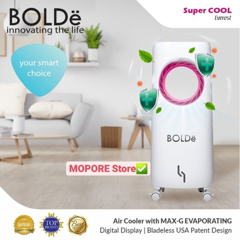 BOLDe Air Cooler Super COOL EVEREST - Pendingin Udara Produk Terbaru