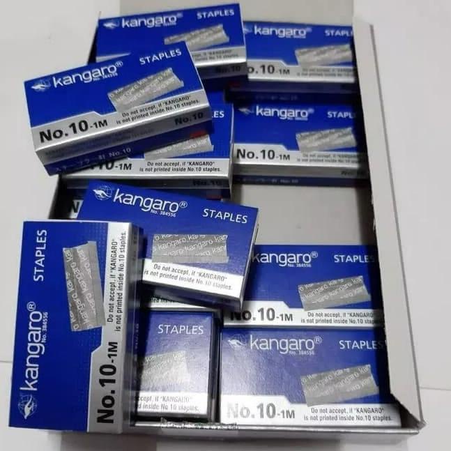 

ISI STAPLES KANGAROO NO.10-1M /dus kecil