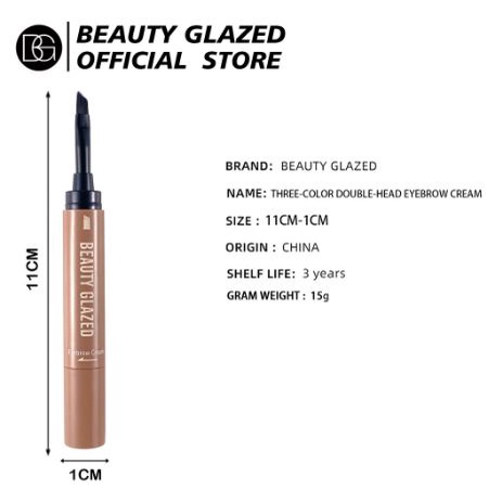 Beauty Glazed Pomade Eyebrow Smooth Hold Color Eyebrow Balm Beauty Glazed Eyebrow Cream Alis Brow Pomade Beauty Glazed Eyebrow Gel