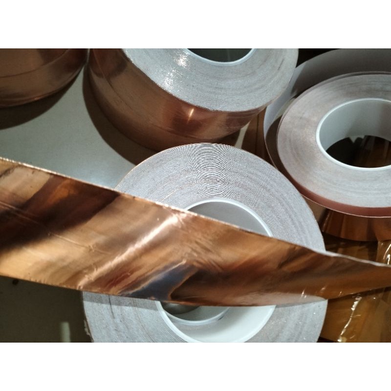 Foil tape Cooper tembaga kondusif shilding gitar bass dll