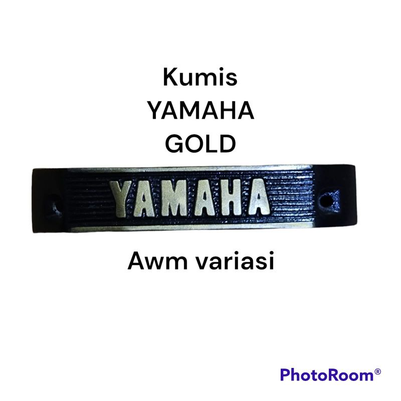 Kumis Yamaha RX king dasi RX spesial-kumisan Gold,Silver,Hitam,Merah,HijauTERMURAH