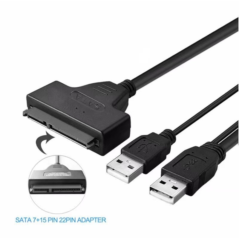 Jual Kabel Sata to USB Connector Kabel Sata to USB HDD SSD Adaptor