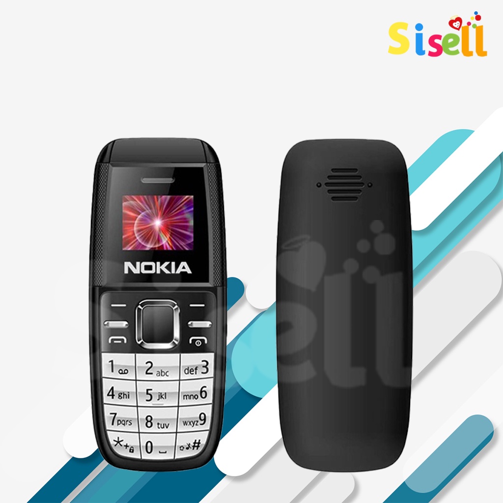 NOKIA BM200 HP NOKIA 105 2017 Mini DUAL SIM Bisa Bahasa Indonesia