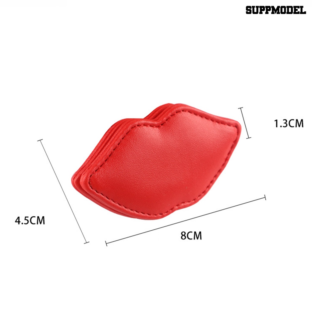 [Dekorasi] Klip Sabuk Pengaman Bentuk Bibir Anti-slip Menyesuaikan Kekencangan ic Penyedot Pengaman Mobil Sabuk Stopper Gesper Untuk Kendaraan