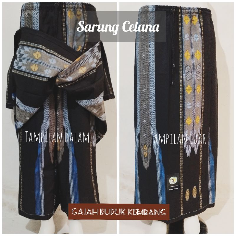 SARUNG CELANA SARUNG SIRWAL GAJAH DUDUK ASIA KEMBANG