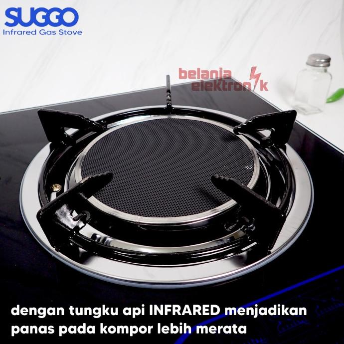 KOMPOR GAS 3 TUNGKU SUGGO SG-301 KOMPOR GAS INFRARED