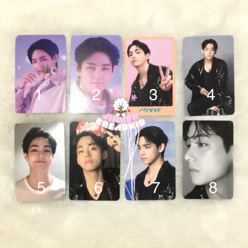 dicon bts 102 taehyung v binder photocard pc 2022 round 2