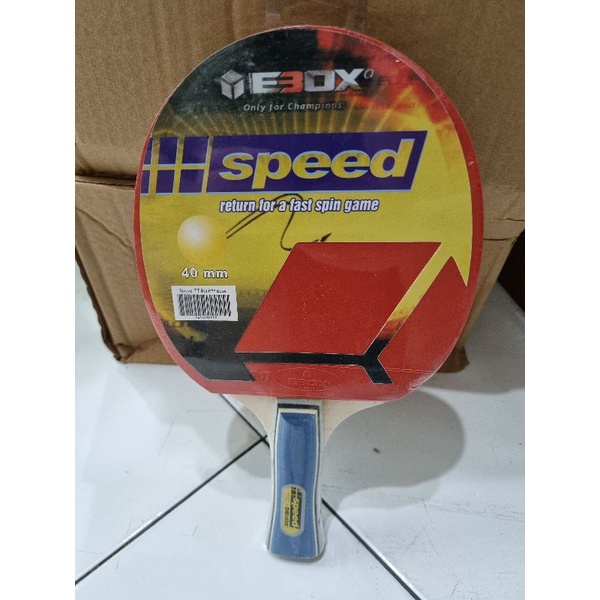 Bat pingpong bet tenis meja Ebox Speed