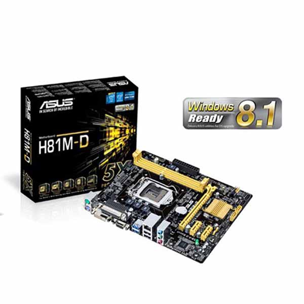 Motherboard Asus H81M-D DDR3 LGA 1150