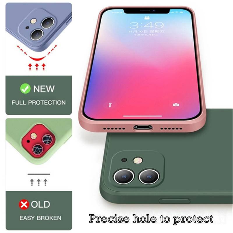 Casing Ponsel Bingkai Persegi Klasik Untuk OPPO Reno 8 Pro Plus Lite 5G Soft Liquid Silicone Cover Untuk OPPO Find X2 X3 X5 Pro Lite