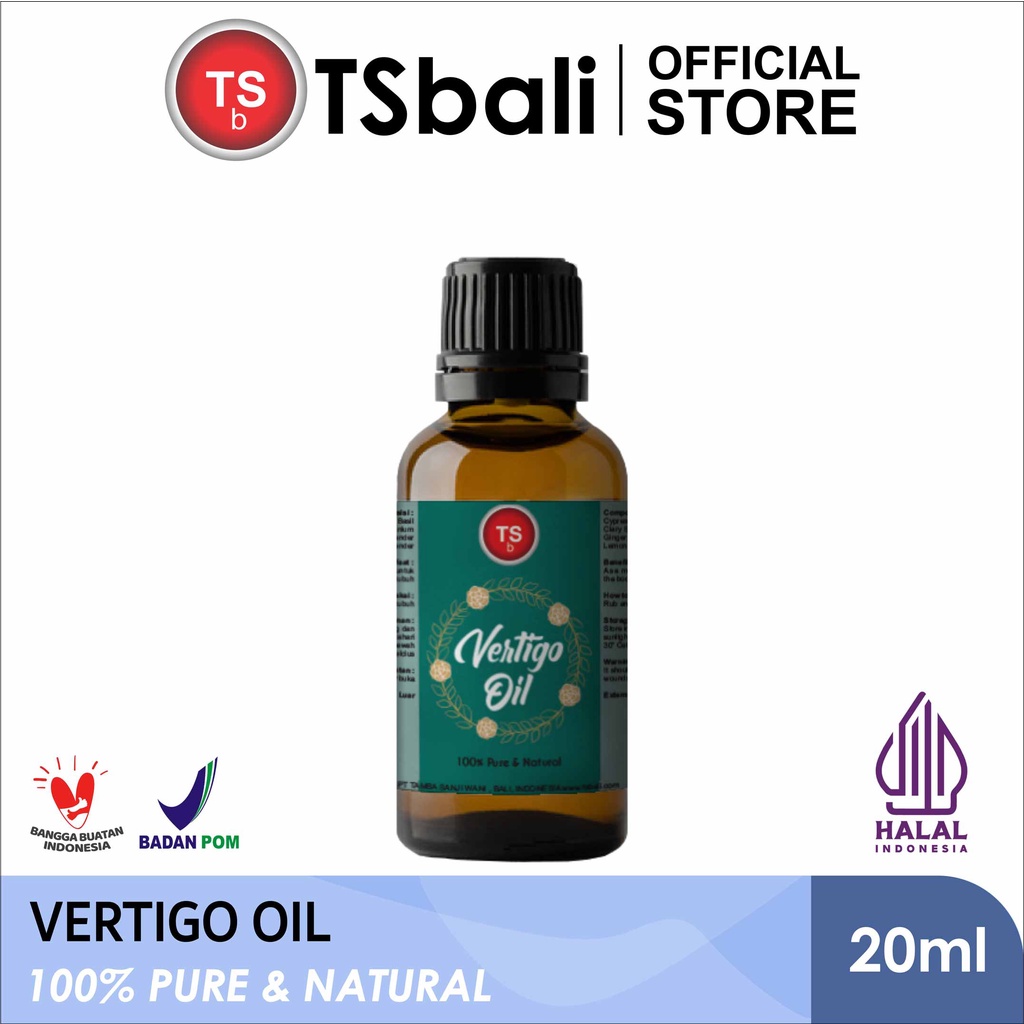 TSb Vertigo Essential Oil Diffuser Humidifier Minyak Esensial Air Purifier Aromatherapy Oil 20ml