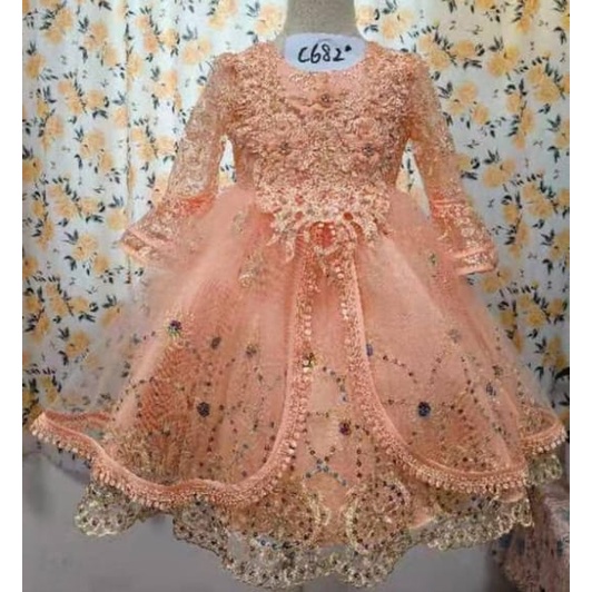 (High Quality) Gaun / Dress Pesta Anak Perempuan Premium
