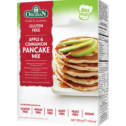 

Orgran Gluten Free Apple & Cinnamon Pancake Mix 375g / Pancake VEGAN