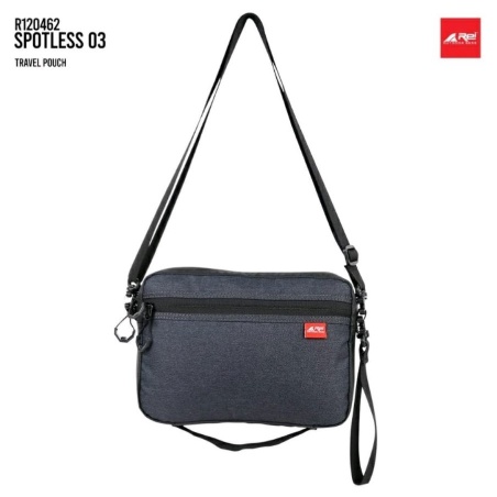 TRAVEL POUCH/TAS SELEMPANG PRIA REI SPOTLESS ORIGINAL PRODUK AREI
