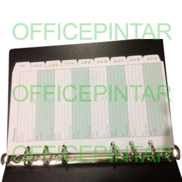 

[OFFICE] BUKU TELEPON ADDRESS BOOK BINDER 6 LUBANG