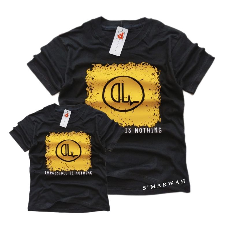 kaos couple anak dewasa terlaris baju distro anak unisex laki laki perempuan atasan