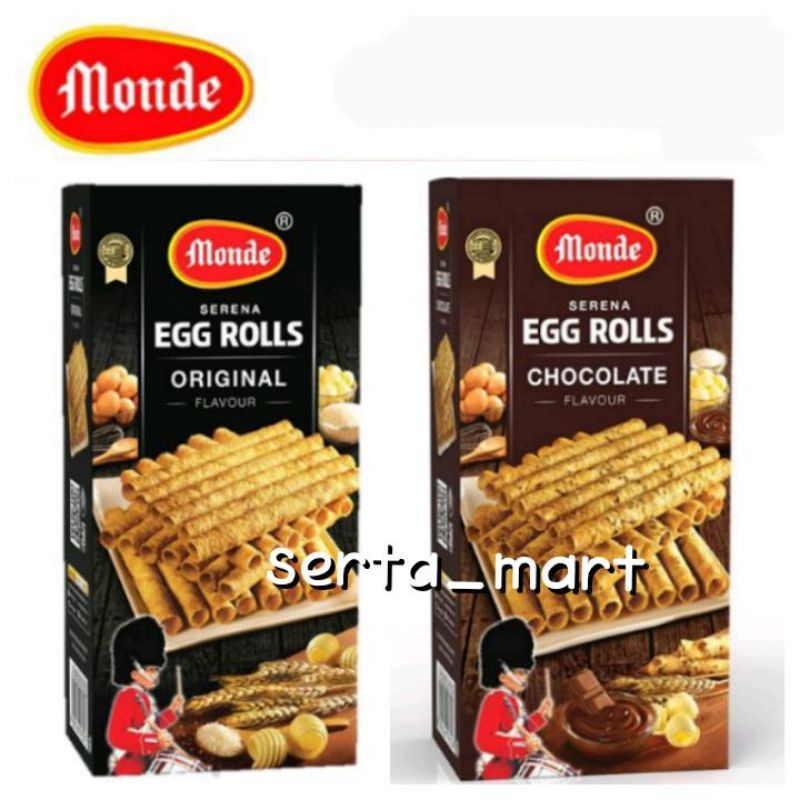 

Monde Serena Egg Rolls Original / Chocolate 168gr - Egg Roll